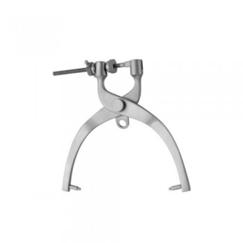 Crutchfield Skull Traction Tongs Medium Pattern Stainless Steel